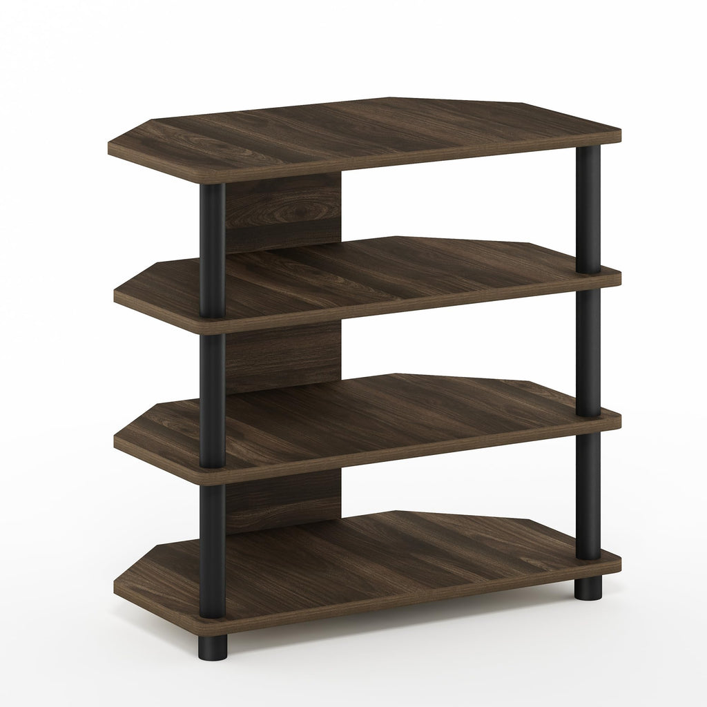 4-Tier Brown Walnut TV Stand K2972