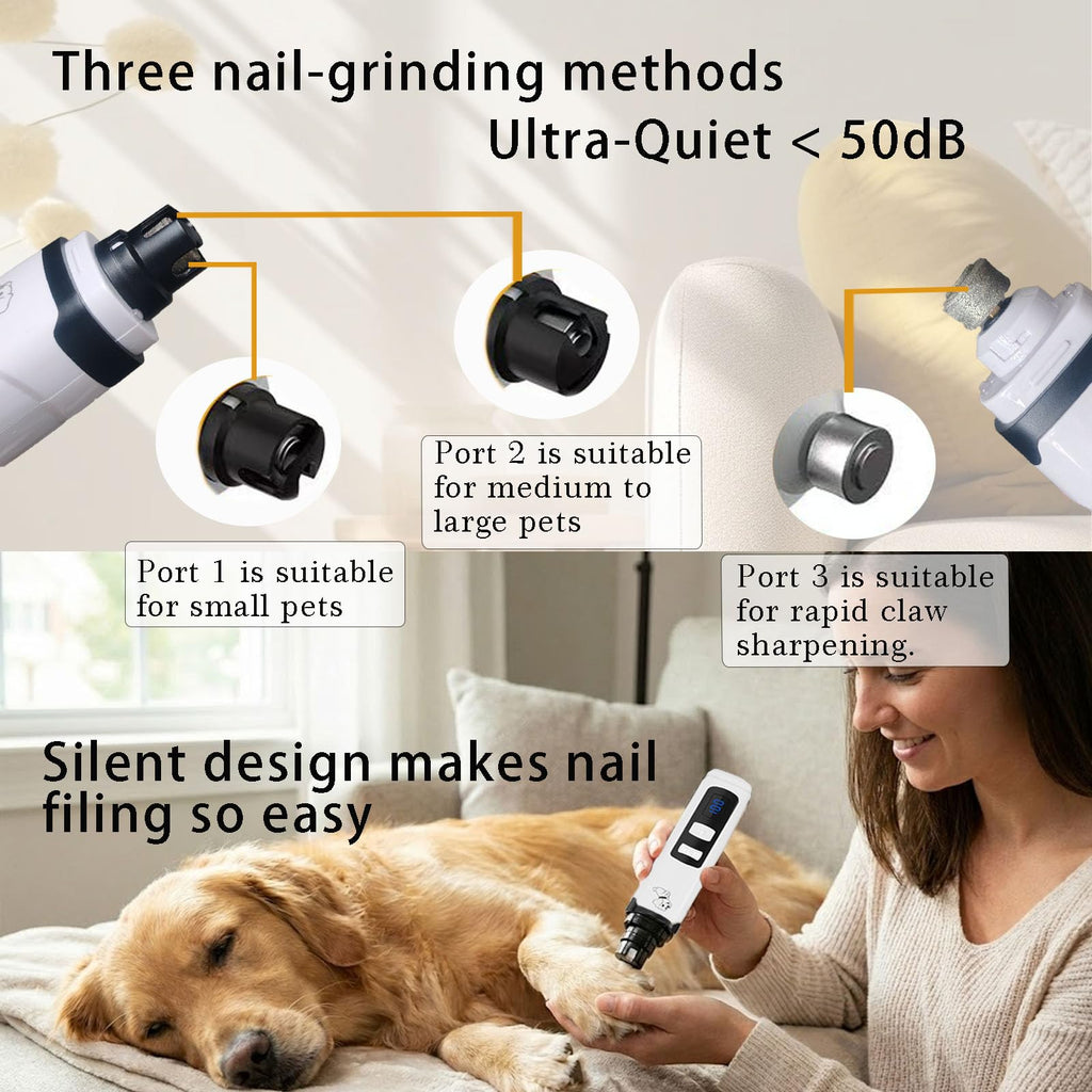 Dog Nail Clippers and Nail Grinder Set I91479