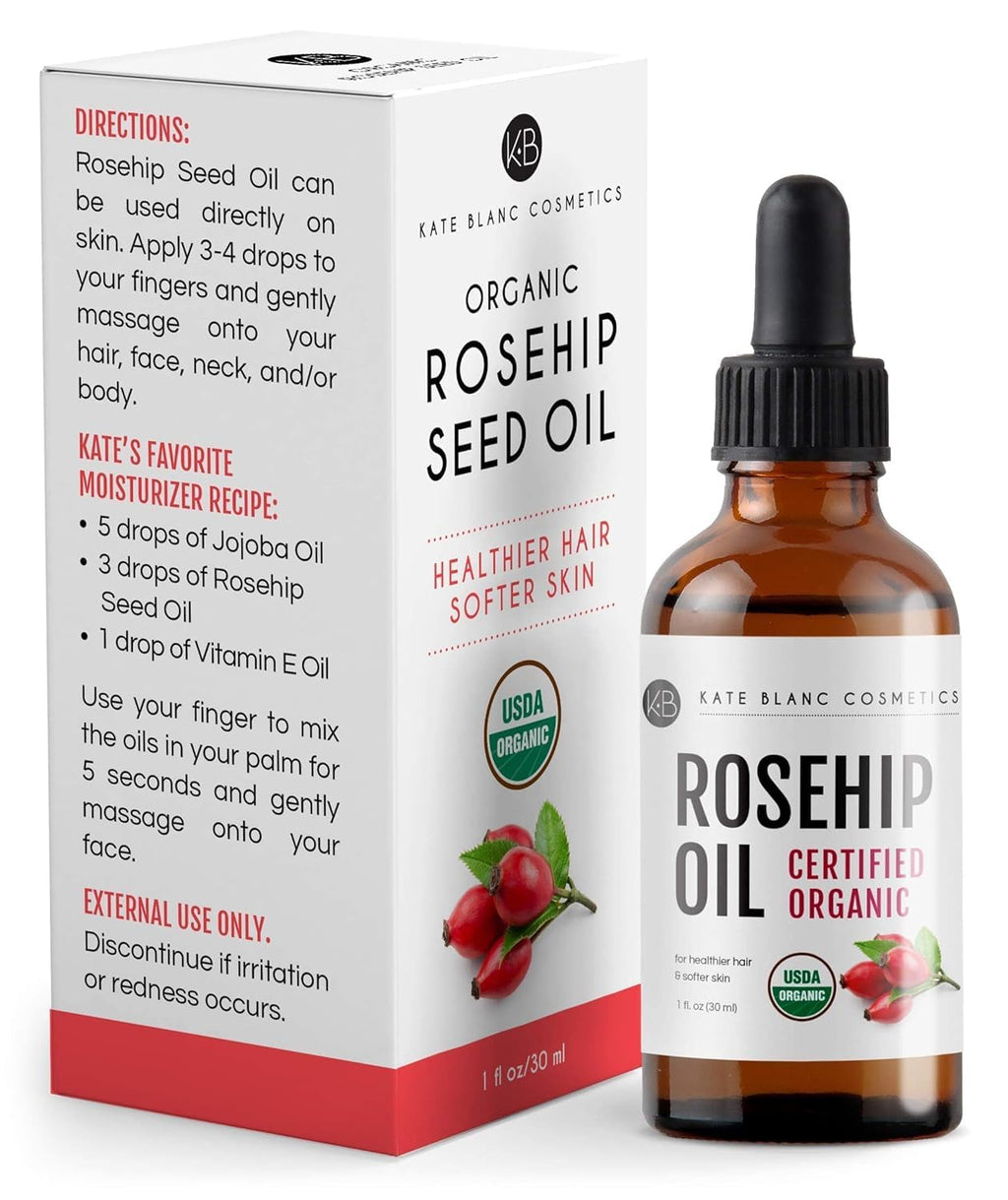 Organic Cold Pressed Rosehip Seed Face Oil B24786