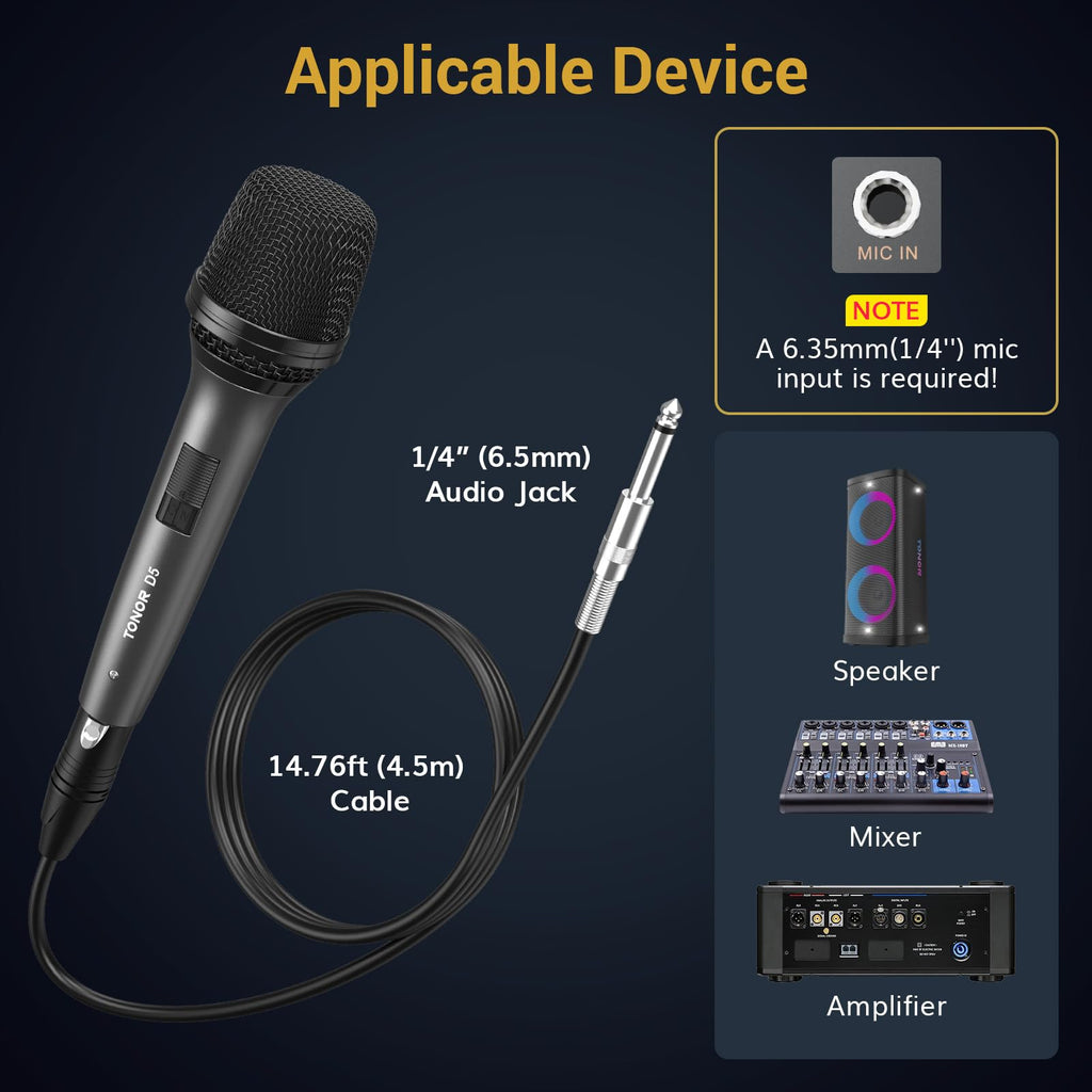 Dynamic Wired Vocal Microphone W693