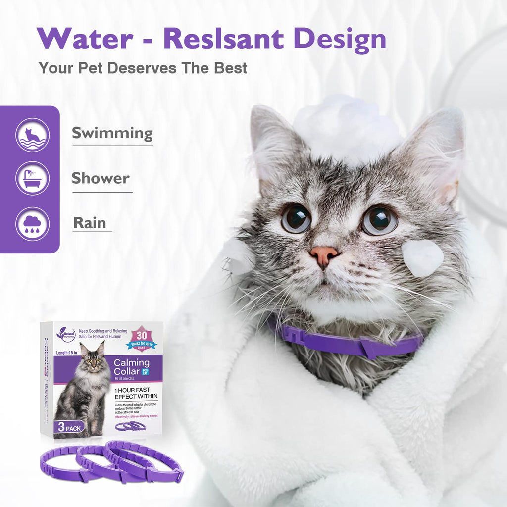 3 Pack Adjustable Calming Collars F107858