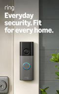 Battery Doorbell 2K Wide-Angle Speckled Gray X35416