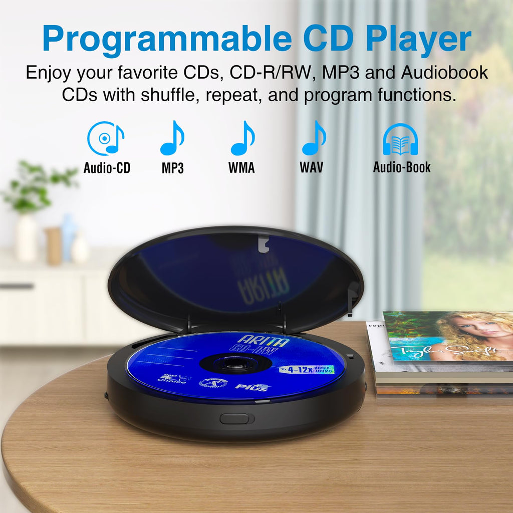 Portable CD Player with Bluetooth A5592