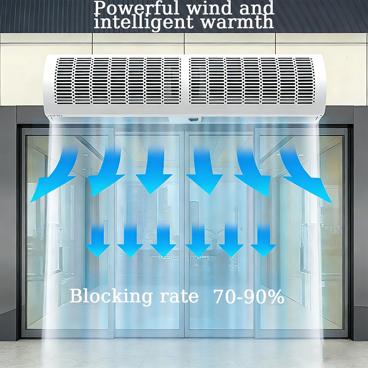 Wall-Mounted Commercial Air Curtain T560