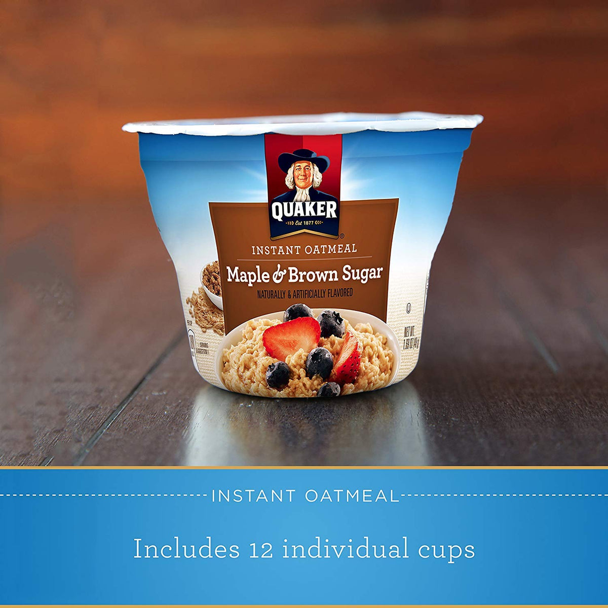 Instant Oatmeal Maple Brown Sugar 1.69oz Pack of 3 A7770