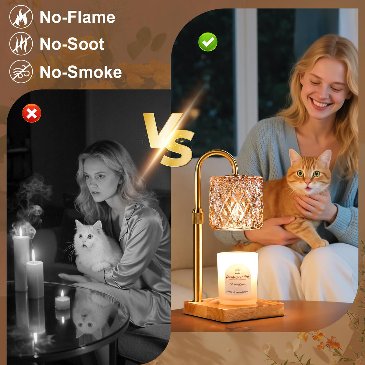 Candle Warmer Lamp with Timer M660928