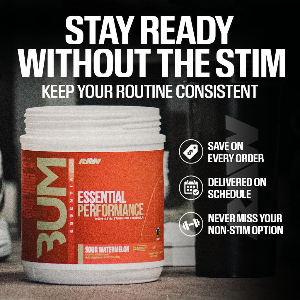 Non-Stim Pre-Workout Powder Strawberry Kiwi O834