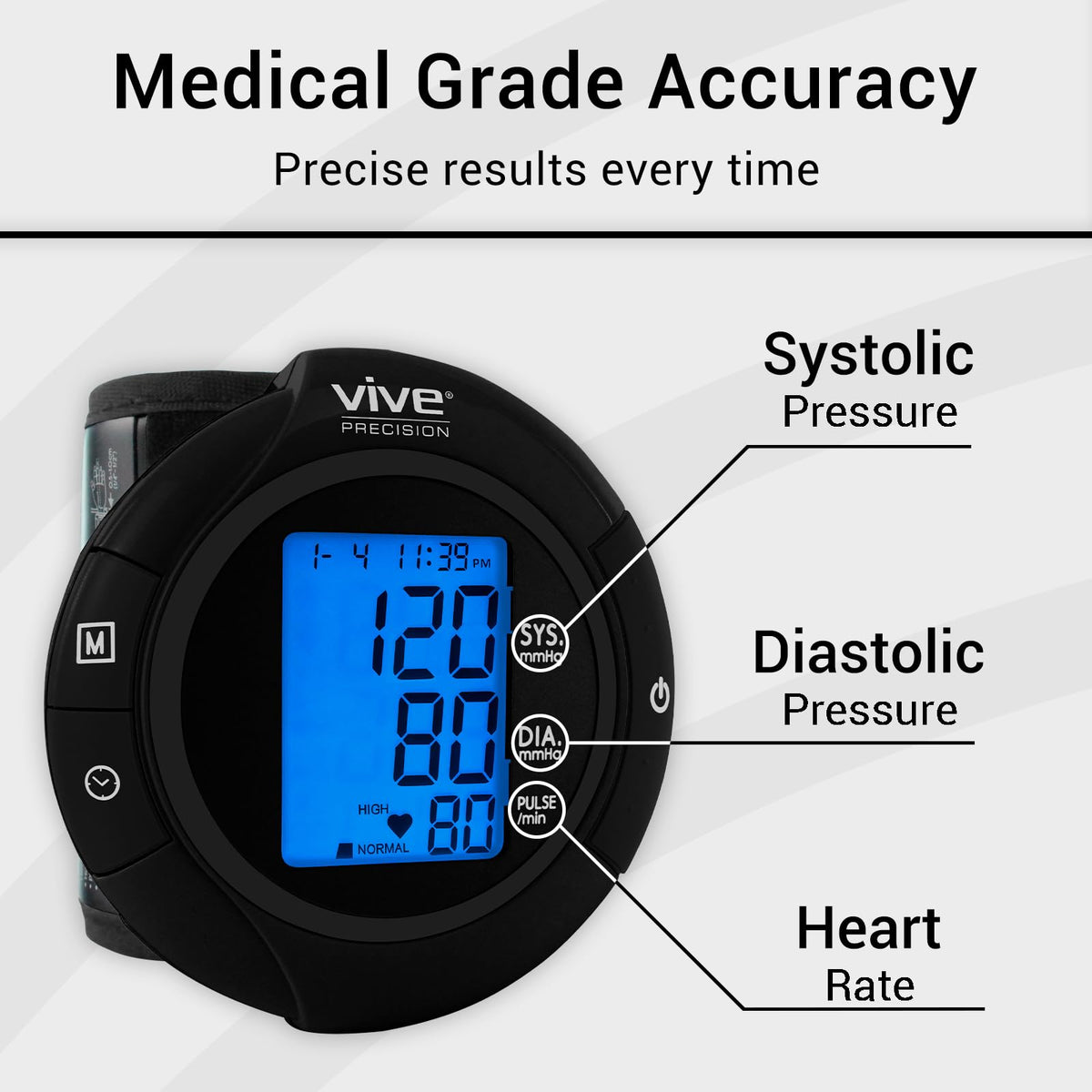 Wrist Blood Pressure Monitor Q655