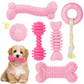 Pink 6 Pack Dog Chew Toys D278