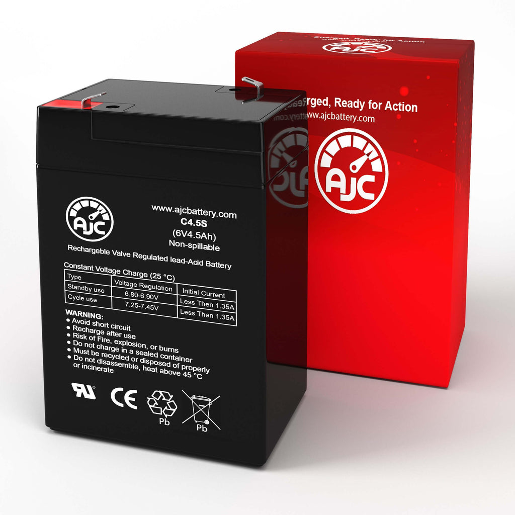 6V 4.5Ah Sealed Lead Acid Battery F139