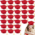 30 Pcs Child Size Felt Graduation Caps X601923