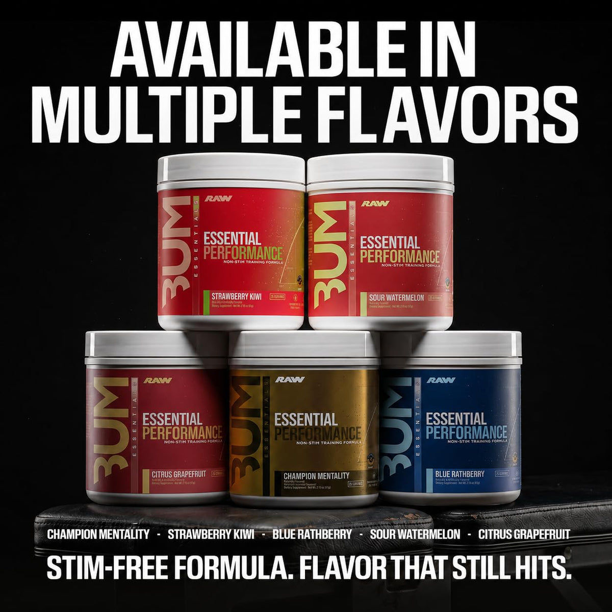 Non-Stim Pre-Workout Powder Strawberry Kiwi O834