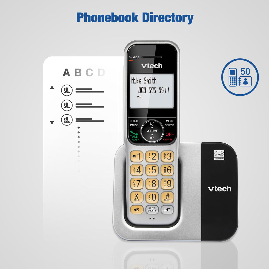 Cordless Phone System with Call Block V312819