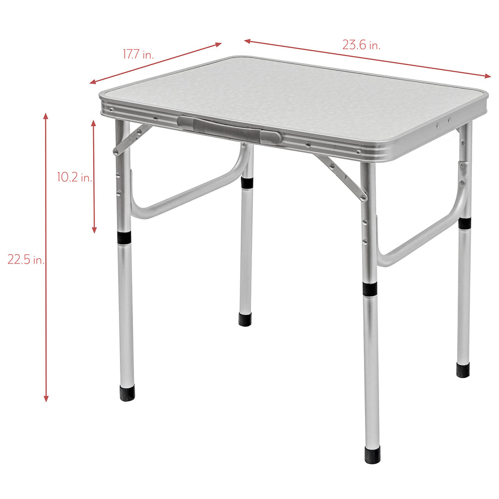 Portable Folding Camp Table with Carry Handle Q399