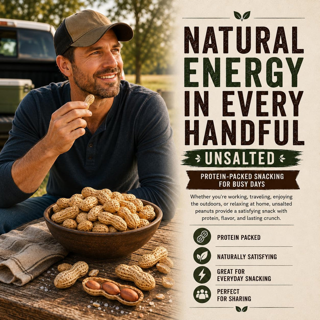 1 LB Unsalted Roasted Peanuts In Shell G71999