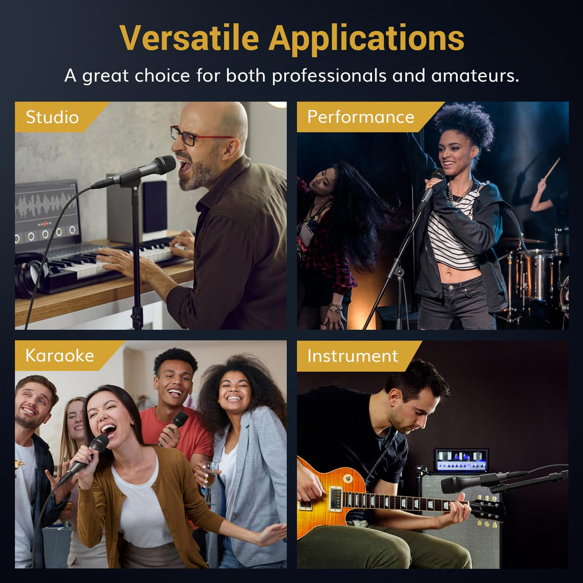 Dynamic Wired Vocal Microphone W693