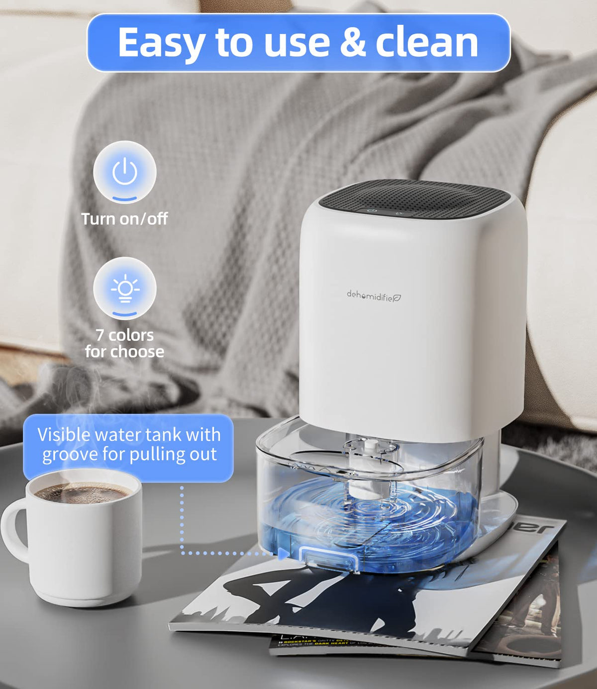 35 OZ Dehumidifier with Auto Shut Off Q578161