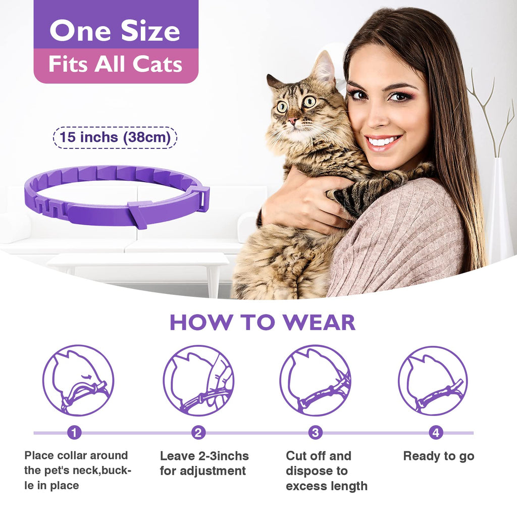 3 Pack Adjustable Calming Collars F107858