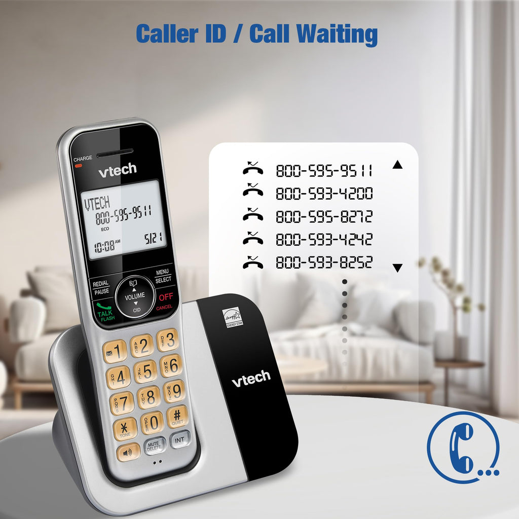 Cordless Phone System with Call Block V312819