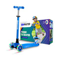 Kids 3 Wheel Kick Scooter with Adjustable Handlebar and LED Wheel Lights T211839