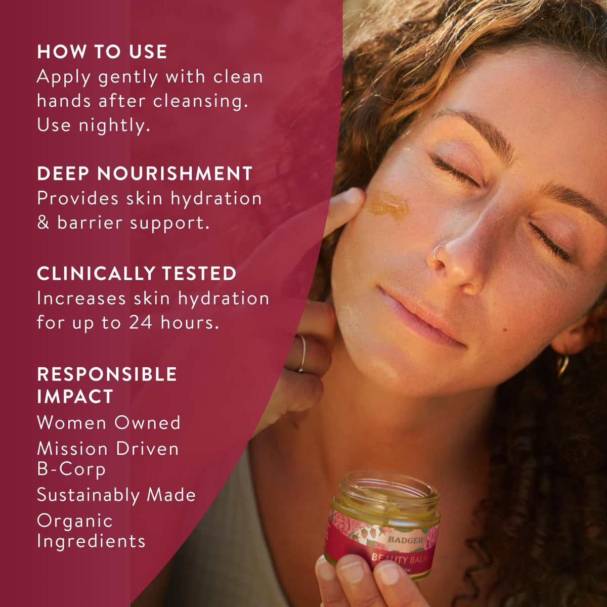 Organic Rose Beauty Balm L1382