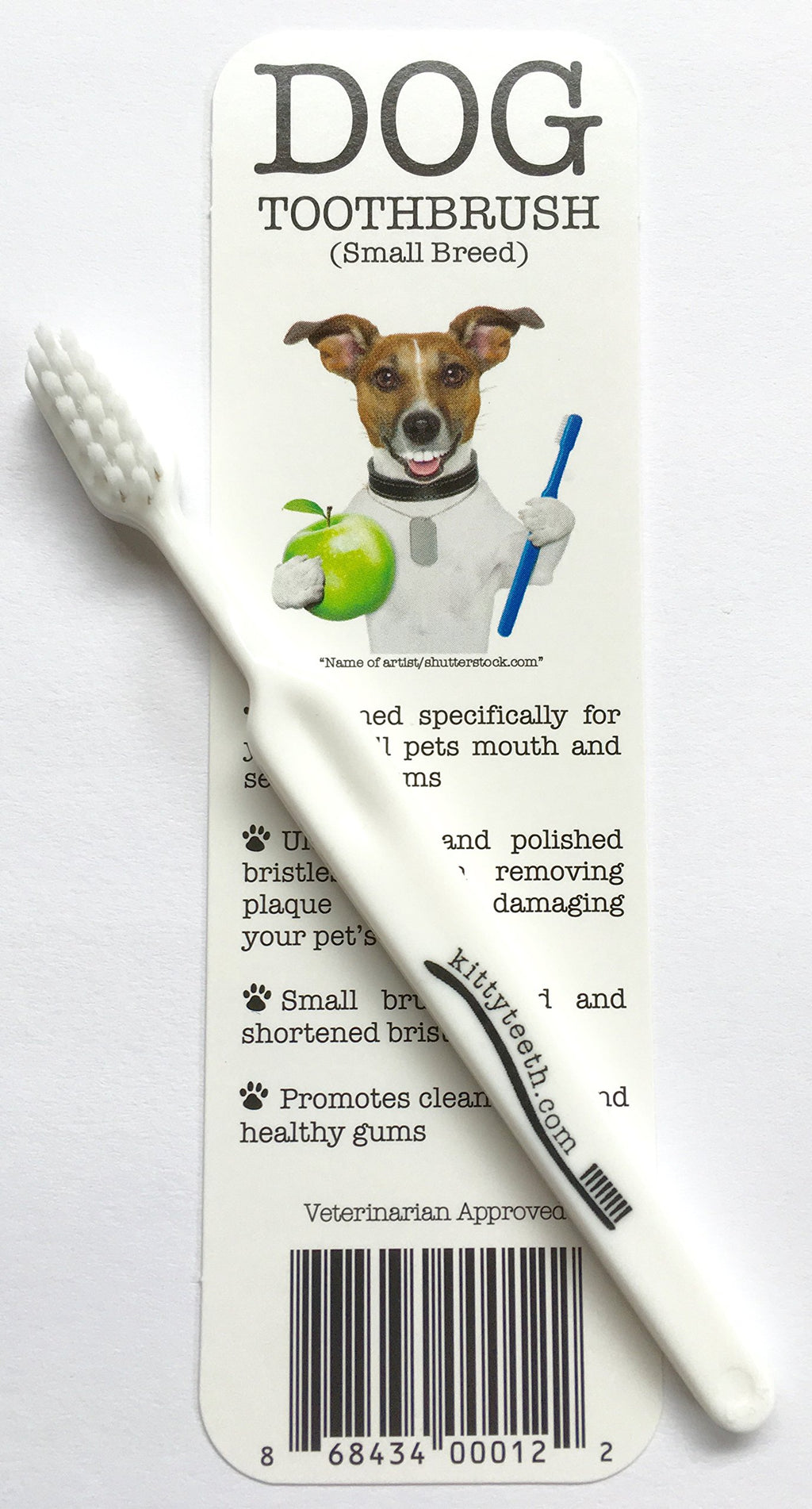 Dog & Cat Toothbrush, Small Brush Head K694