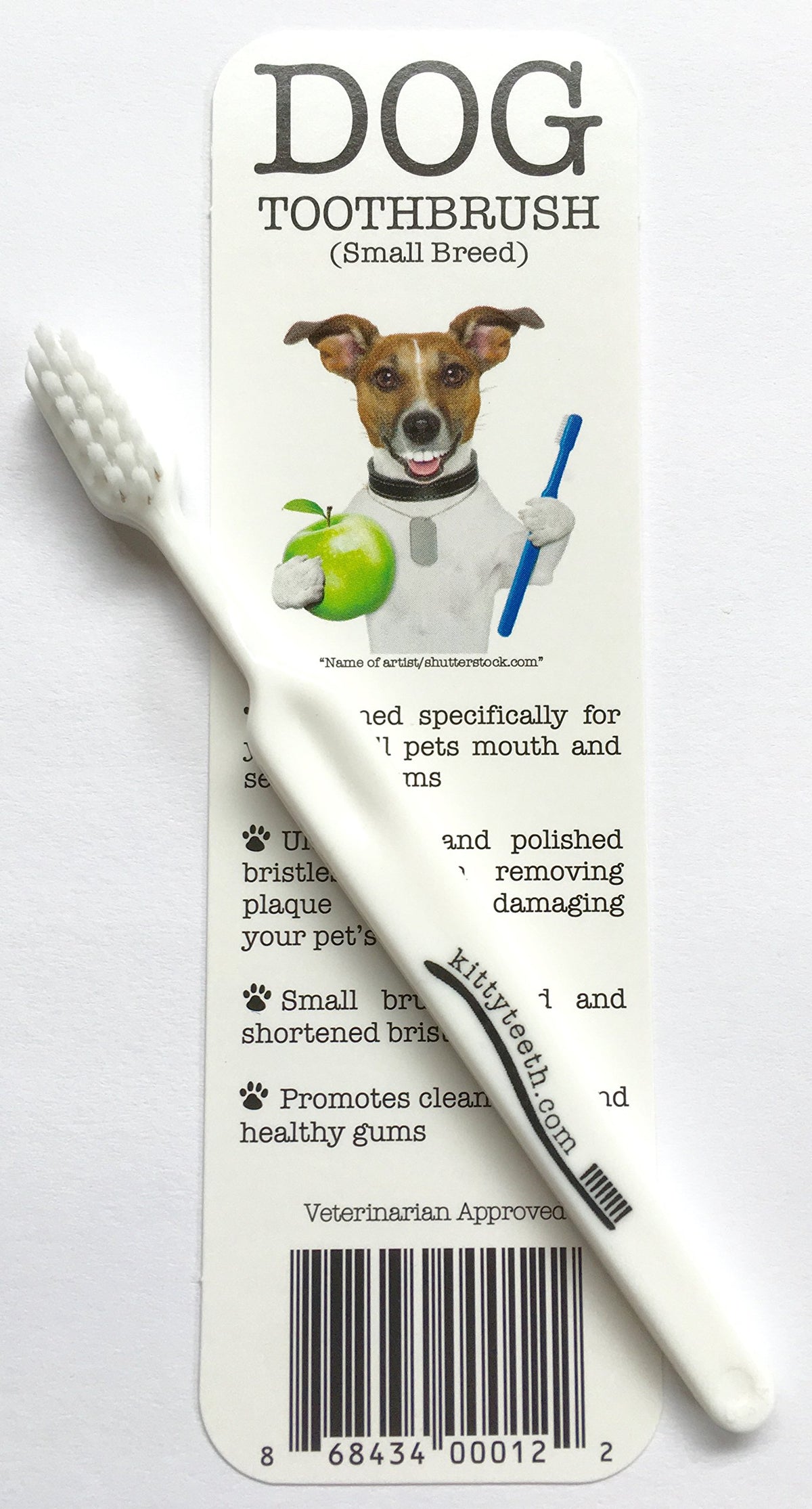 Dog & Cat Toothbrush, Small Brush Head K694