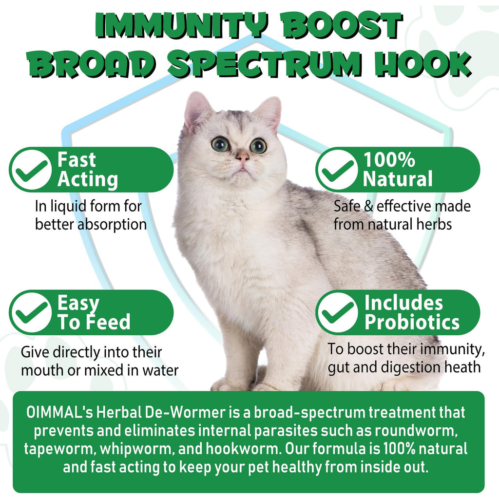 Cat Herbal Probiotics Digestive Supplement Drops 60ml U2227