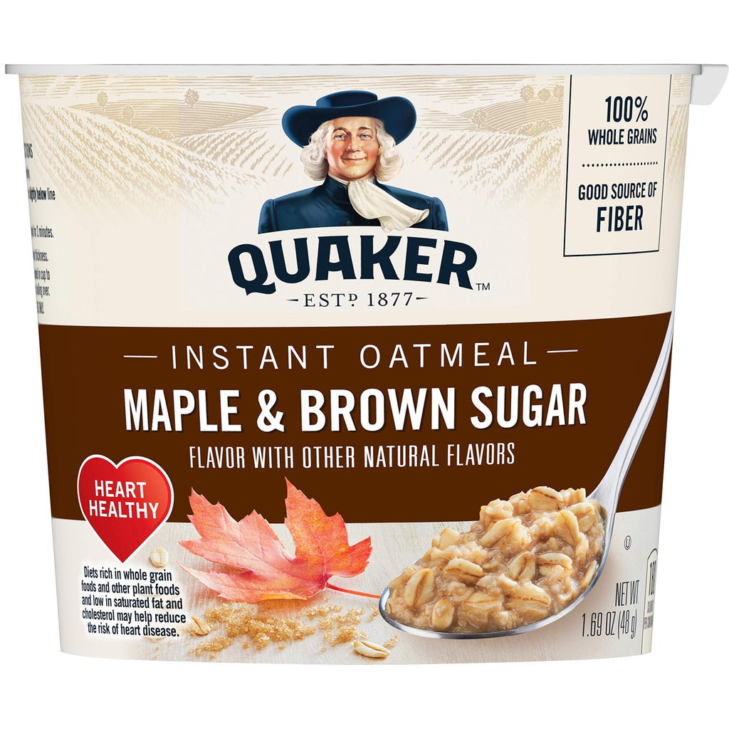 Instant Oatmeal Maple Brown Sugar 1.69oz Pack of 3 A7770