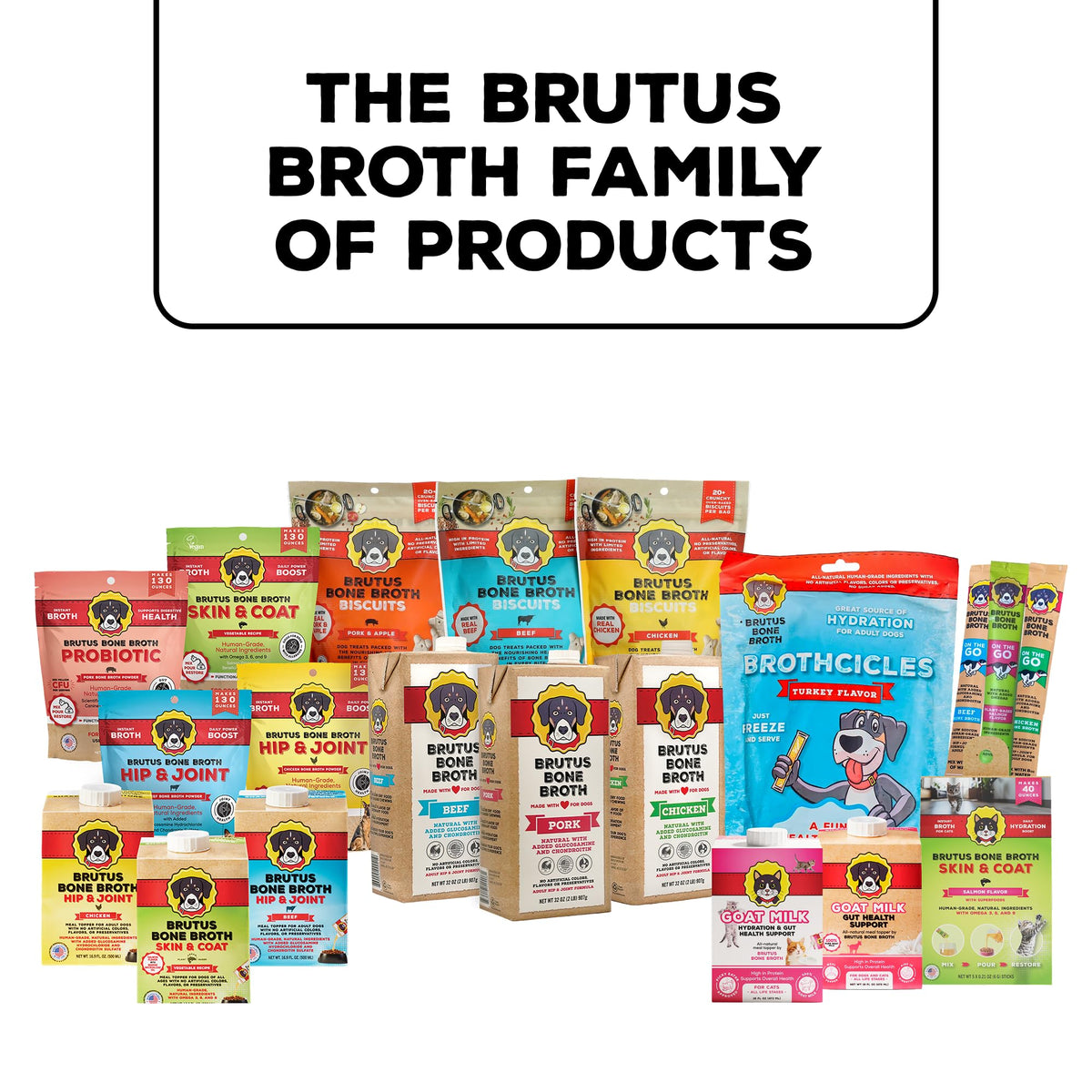 Instant Bone Broth Dog Food Topper Beef Flavor Pack of 2 J807
