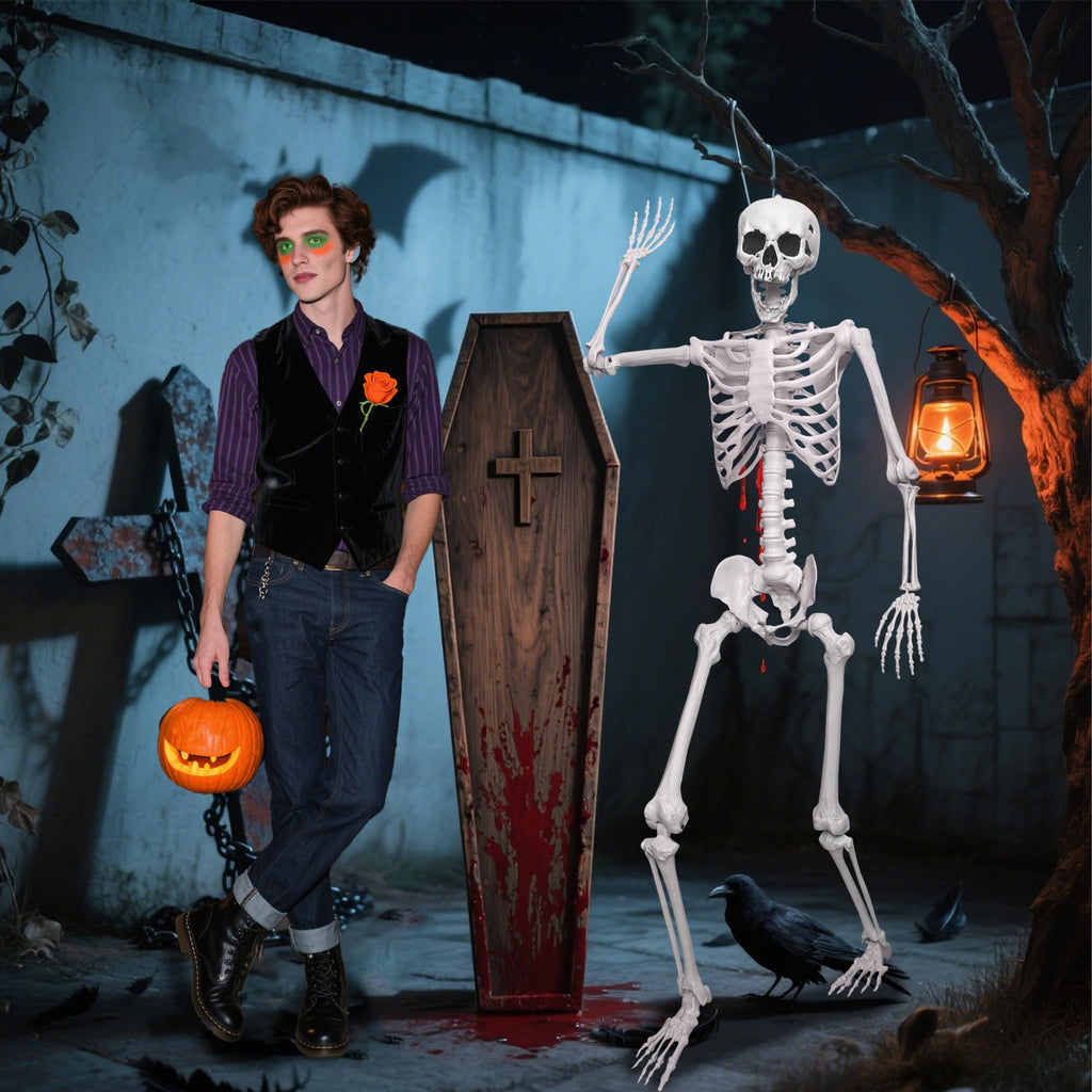 Life Size Posable Skeleton O985926