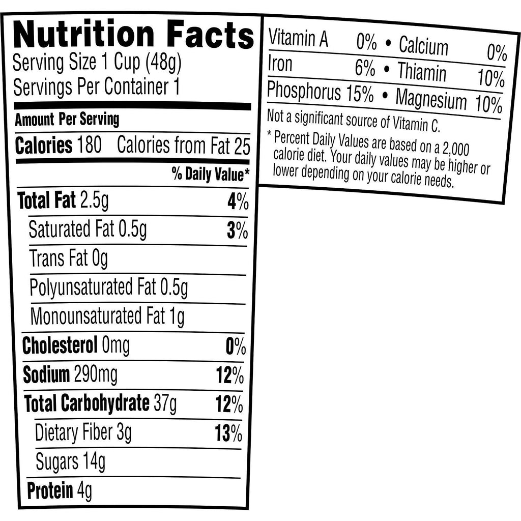 Instant Oatmeal Maple Brown Sugar 1.69oz Pack of 3 A7770
