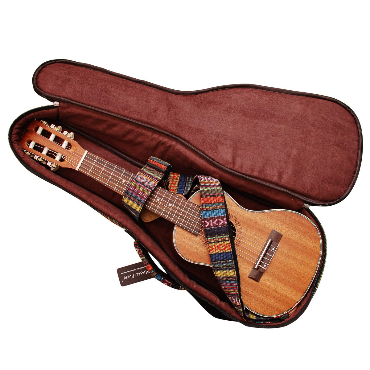 0.6" Thick Padded Guitalele Guitar Case & Bag E49884