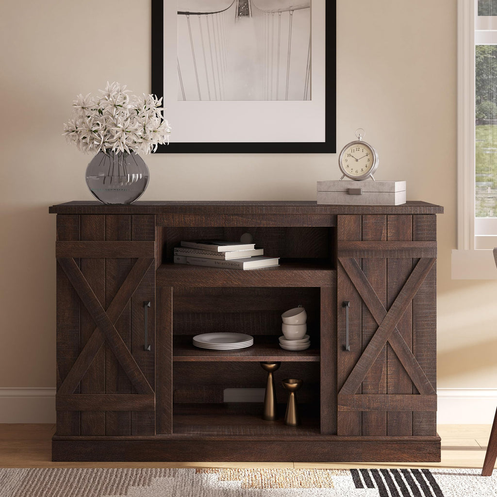 47" Espresso TV Stand & Media Entertainment Center Z578