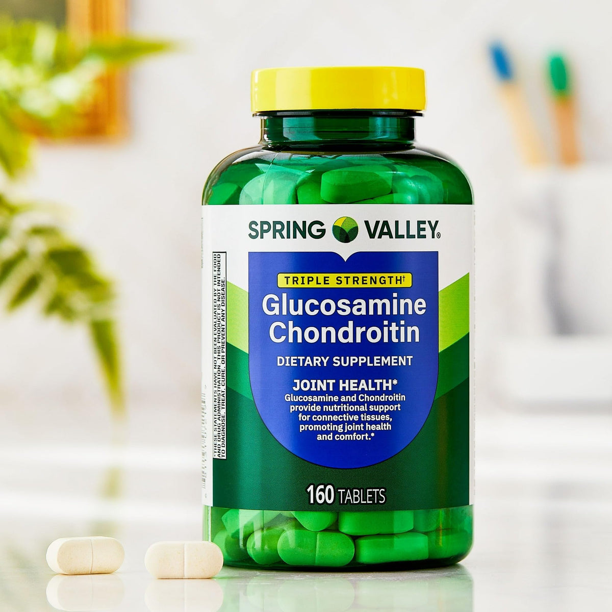 Triple Strength Glucosamine Chondroitin 340 Tablets Dietary Supplement P271