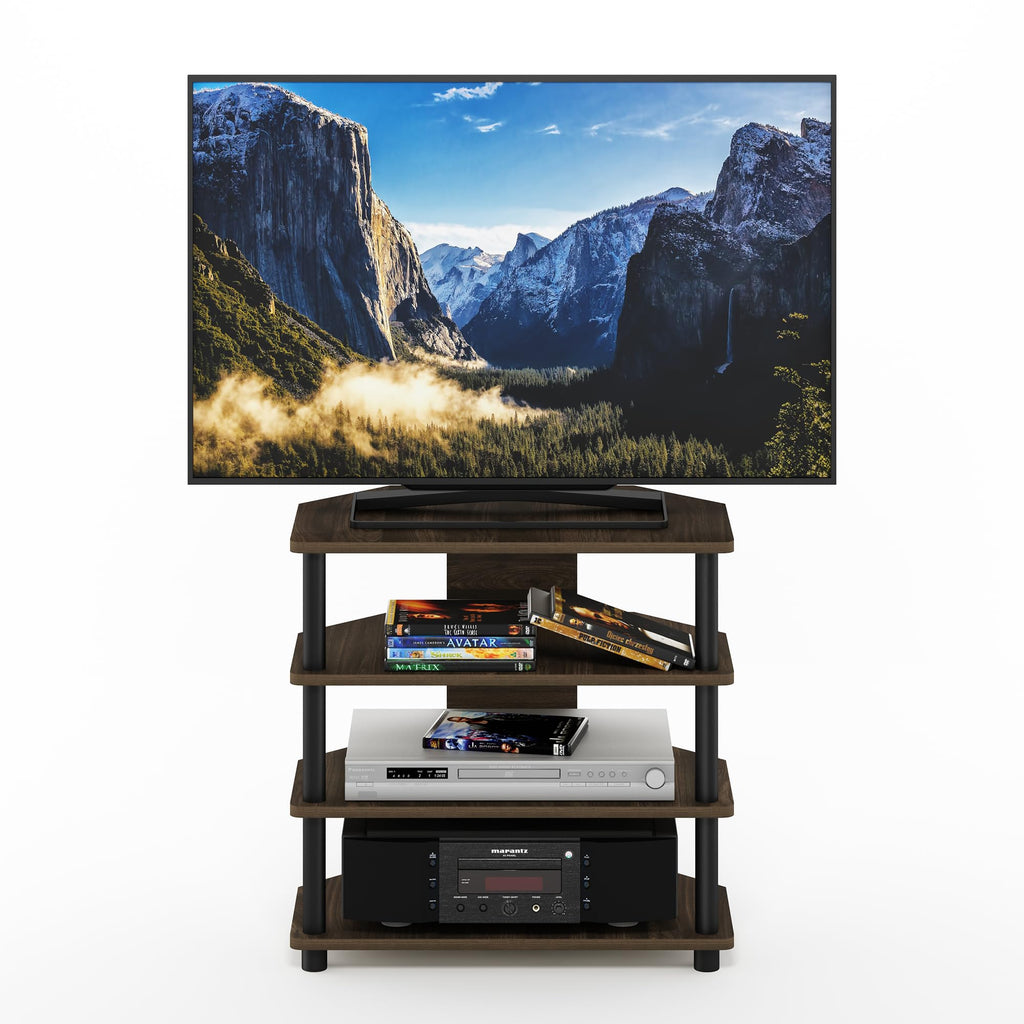 4-Tier Brown Walnut TV Stand K2972