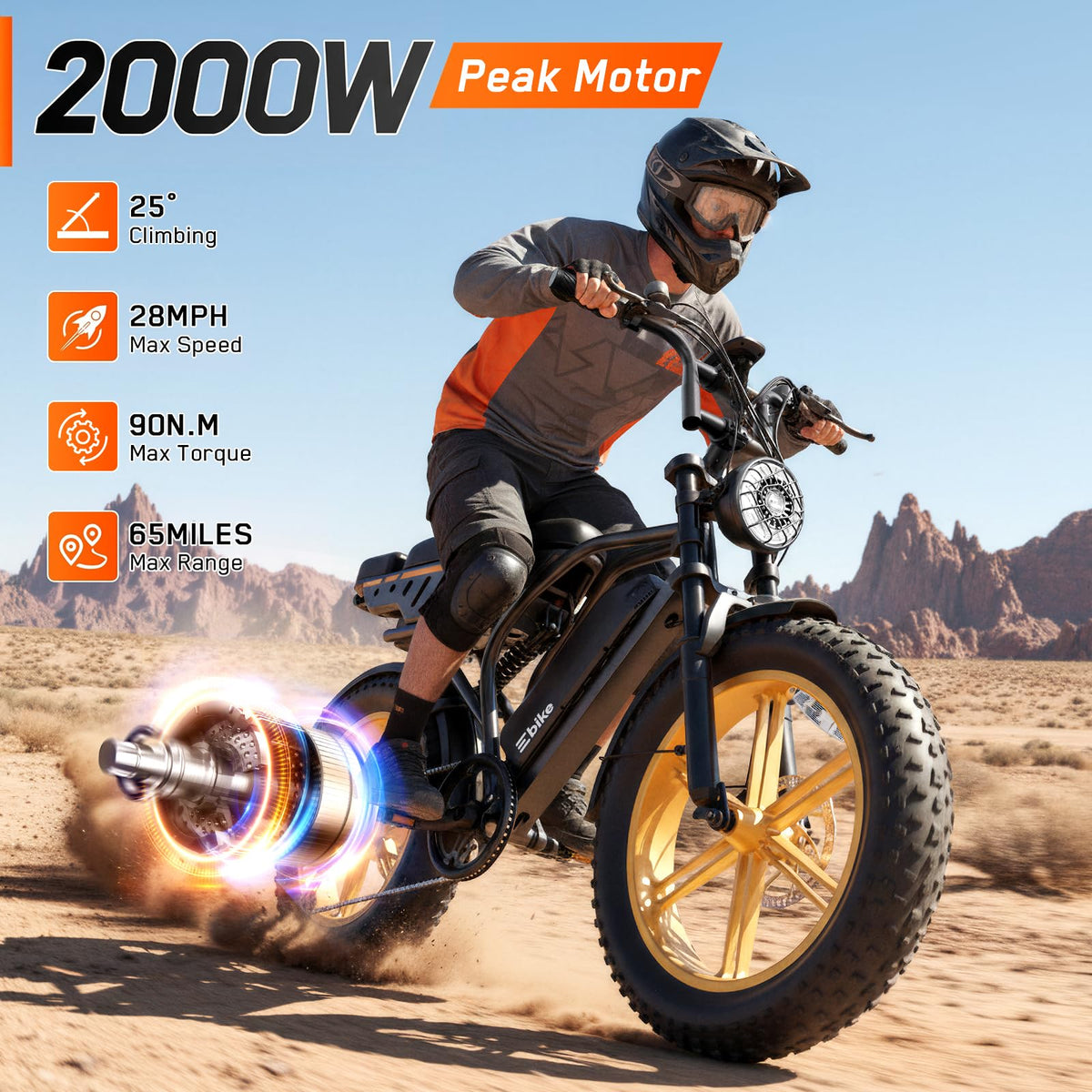 Electric Bike 48V Removable Battery R667692