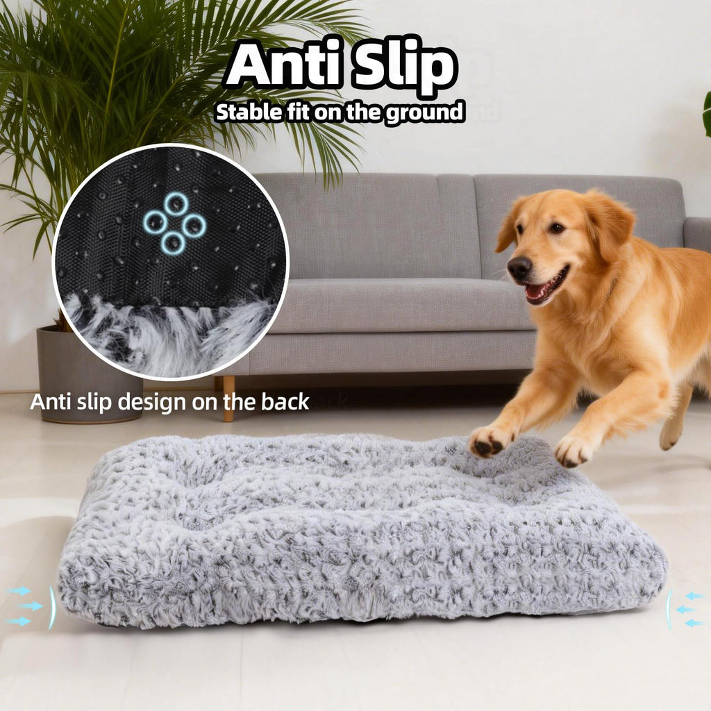 Large Washable Plush Dog Bed Z849