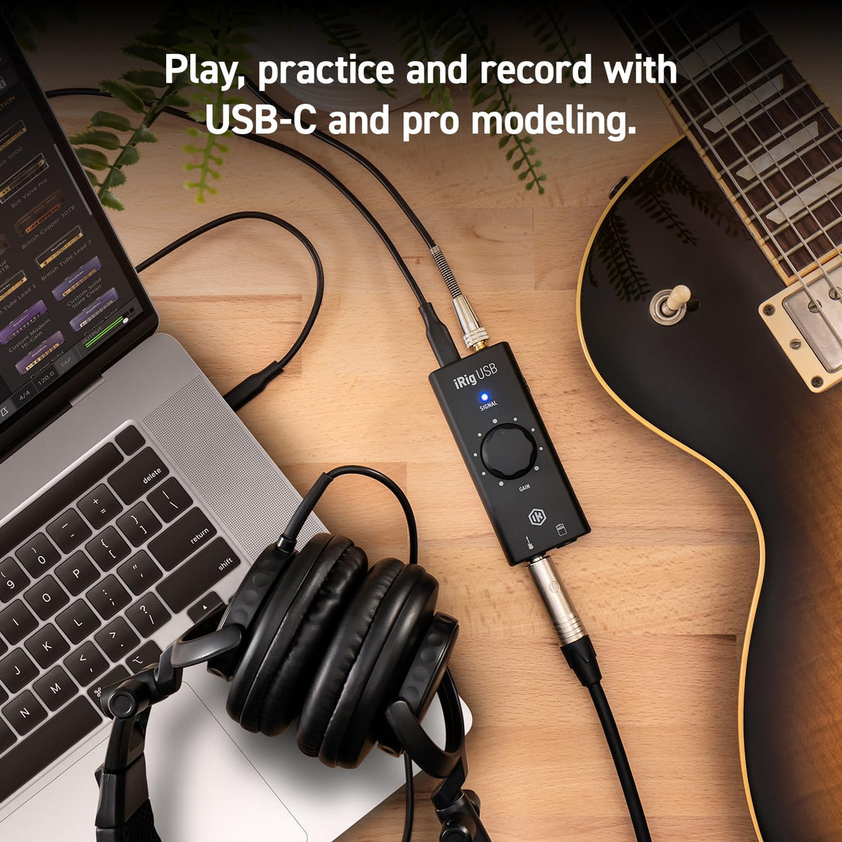 USB Guitar Audio Interface 24-bit 48 kHz C544122