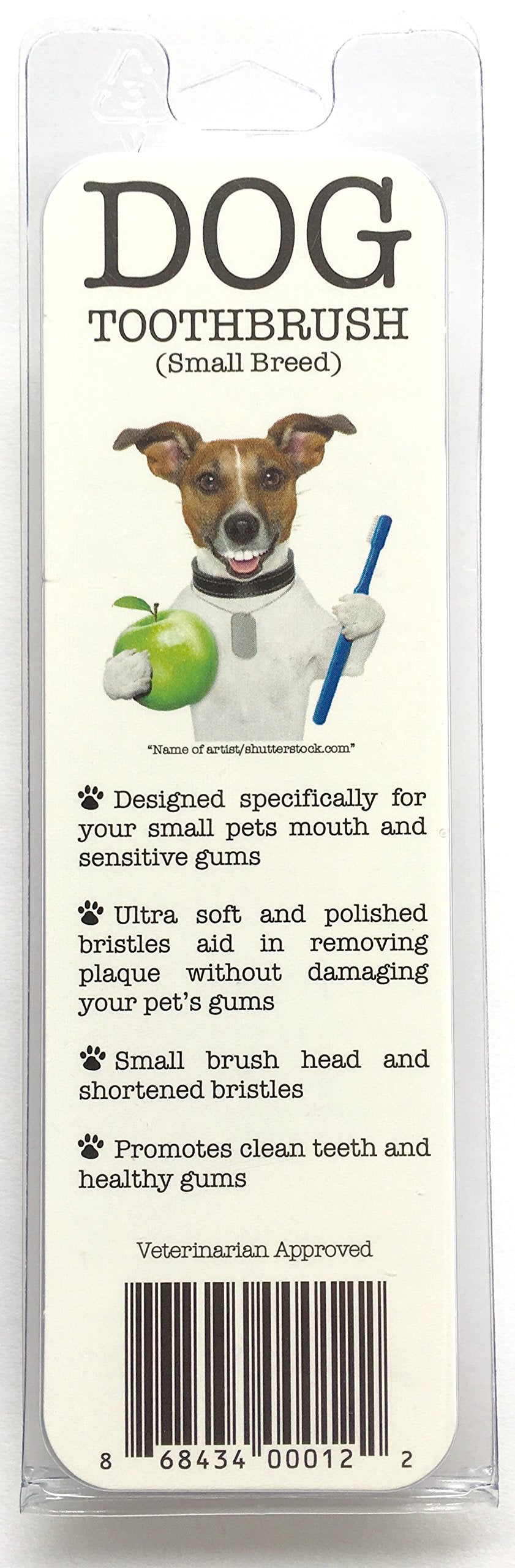 Dog & Cat Toothbrush, Small Brush Head K694
