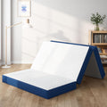 Queen 6 Inch Foldable Gel Memory Foam Mattress W421