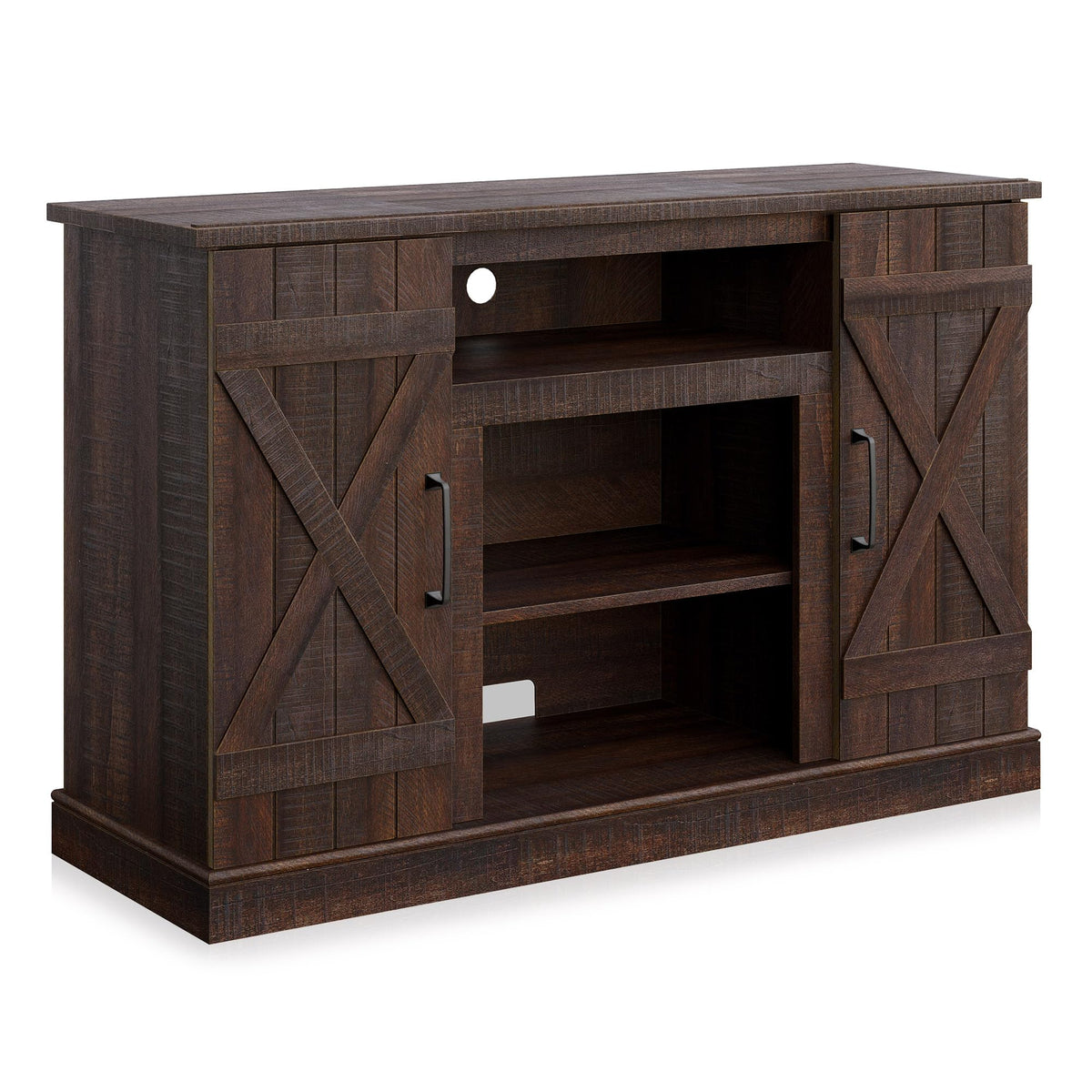 47" Espresso TV Stand & Media Entertainment Center Z578