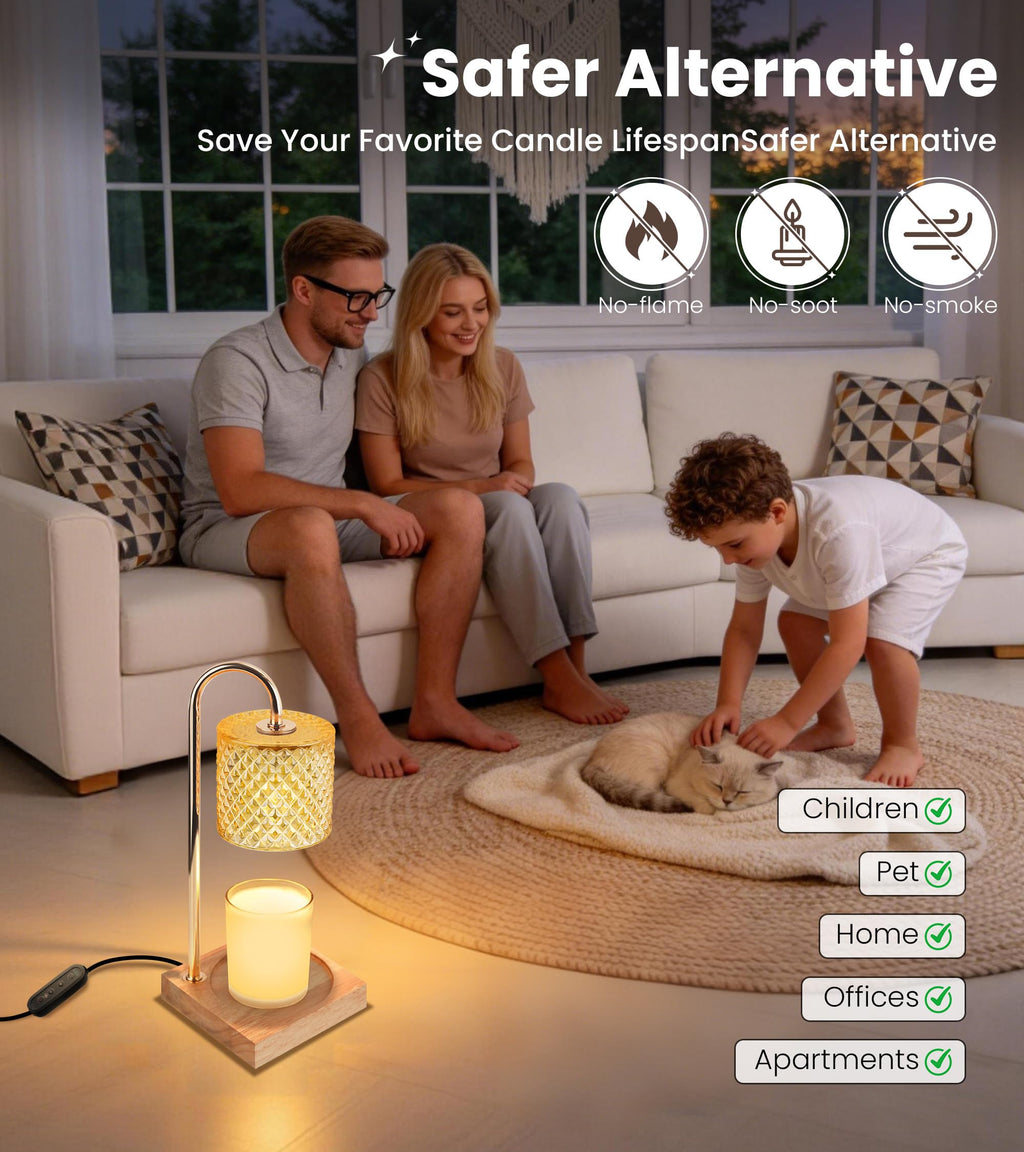 Candle Warmer Lamp with Timer F812805