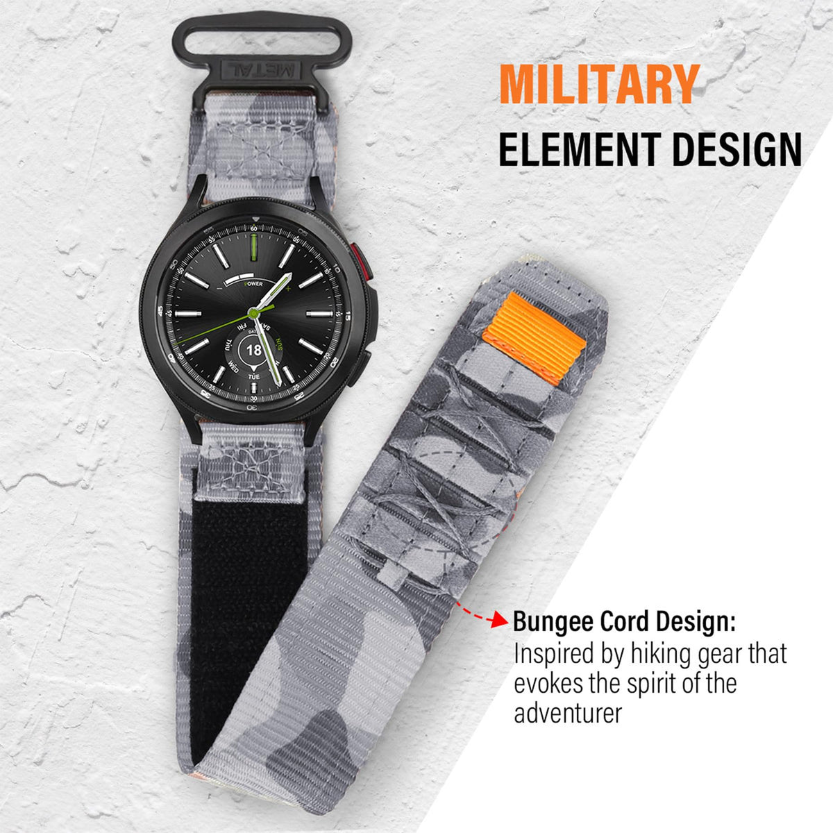 Nylon Sport Watch Band 20mm 22mm Quick Release O471