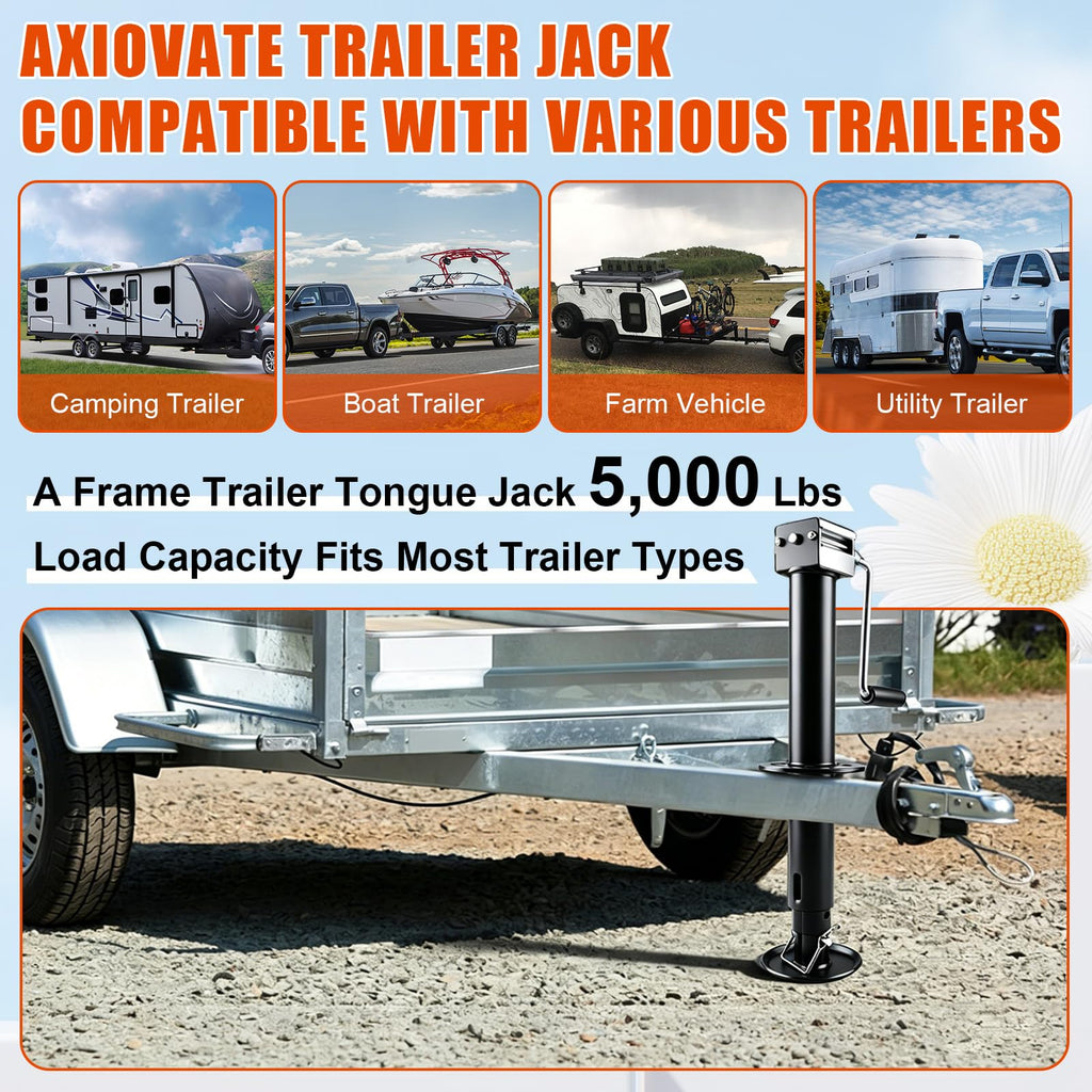 23" Lift Drop Leg Trailer Jack Y56414