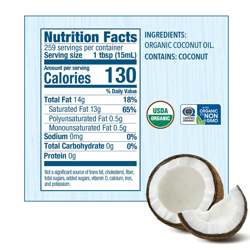 Organic Refined Coconut Oil 1 Gallon D339102