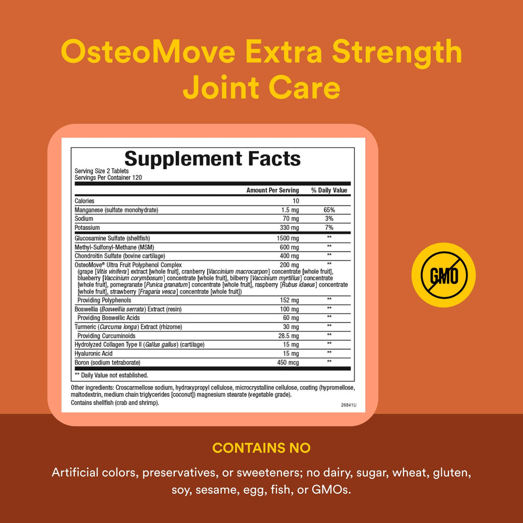 OsteoMove Extra Strength Joint Care 240 Tabs C115133