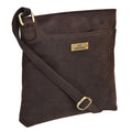 Genuine Leather Women's Crossbody Bag with Adjustable Strap P2765