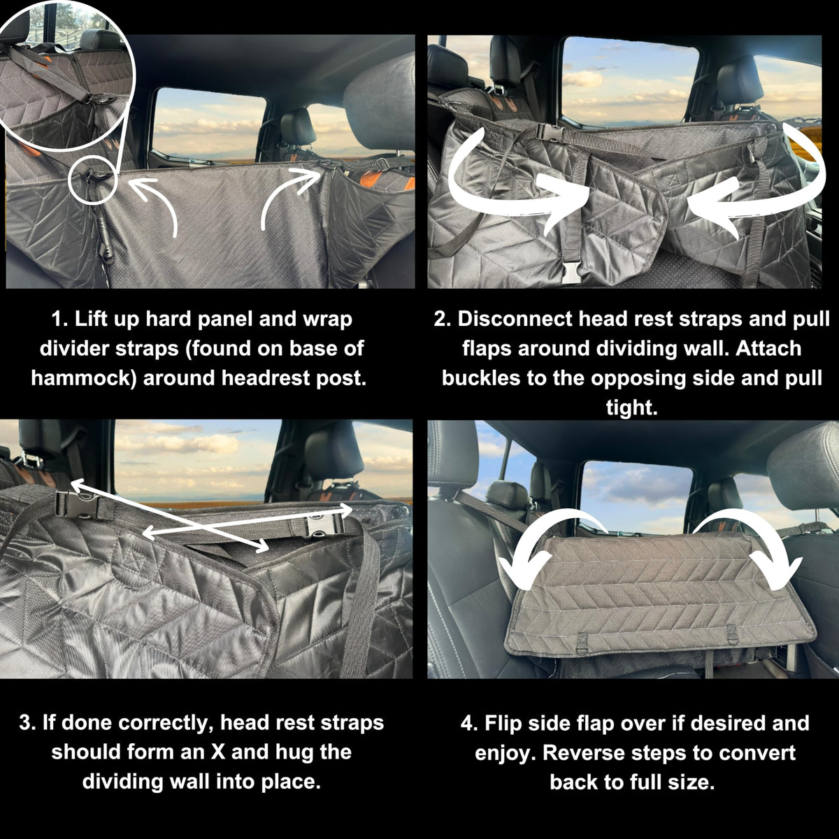 Back Seat Extender for Dogs Y470821