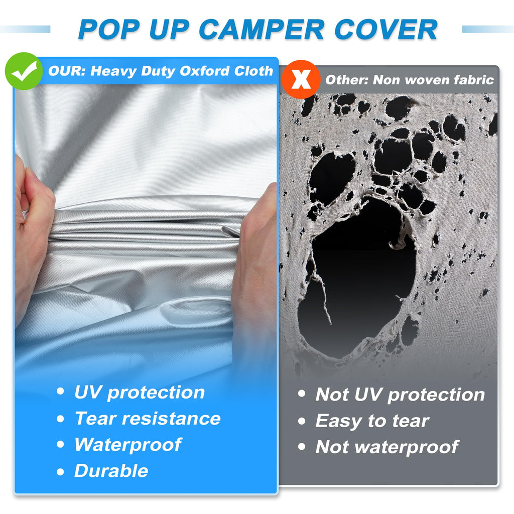 14ft-16ft Waterproof Oxford Pop-Up Camper Cover B324